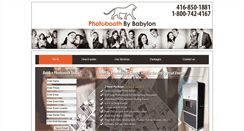 Desktop Screenshot of photoboothbybabylon.com